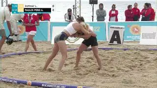 Round 3 Women's BW - 60 kg: L. DUPINAY (FRA) v. A. PAULOS PEREI (POR)