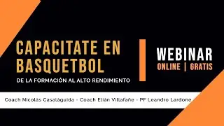 Webinar: Capacitate en Básquetbol