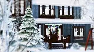 Зимний Домик | Строительство в The Sims 4