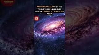 You Can See ANDROMEDA Galaxy With Your Naked Eyes! 🌌😱| FACTVERSE | #galaxy #spcae#facts