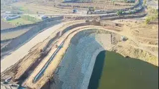 Sanam dam video drone shots