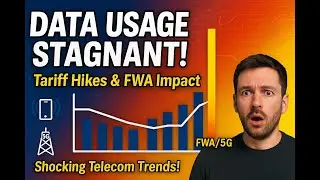 TRAI&rsquo;s Qtrly Report EXPOSES Reality: 5G Data Boom Is Just FWA! 📉 Smartphone Usage Stagnates