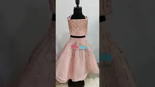 Peach Mom and Baby Girl Matching Gown | Latest Mother Daughter Dress