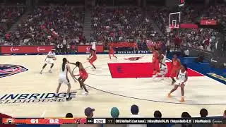 Game 1 Sun v Fever -Caitlyn Clark Fever 2k season sim