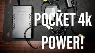 Black Magic Pocket Cinema 4k &mdash; питание и расширенные батареи