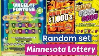 💰MN LOTTERY | WHEELNOF FORTUNE | RED HOT $1000&rsquo;s 💰#lottery #minnesotalottery #entertainment