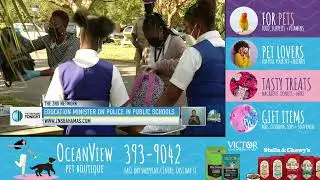 EDUCATION MINISTER ON POLICE IN PUBLIC SCHOOLS