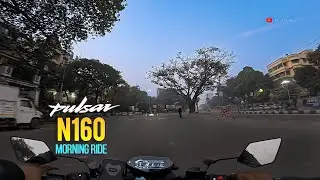 Kolkata | POV Raw Ride on My New Pulsar N160 | N160 Raw Exhaust Sound | Daily Observations #17