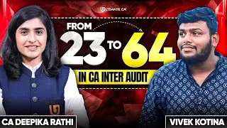 Overcoming the fear of CA Inter Audit Exam |  CA Deepika Rtahi