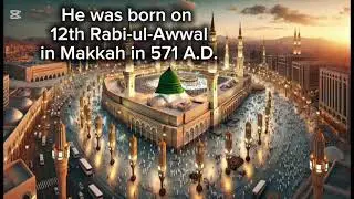 Prophet Muhammad easy |10 Lines on Prophet Muhammad | 12 Rabbi-ul-Awwal | Rabbi-ul-Awwal