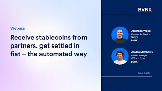 Receive stablecoins from partners, get settled in fiat – the automated way