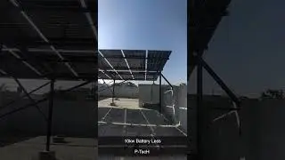 8kw Battery less solar system #8kwsolarsystem #solarsystem #solarenergy