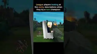 Can&rsquo;t read allat #leagueoflegendsclips #leagueoflegendsmemes #leagueoflegends #lolmemes