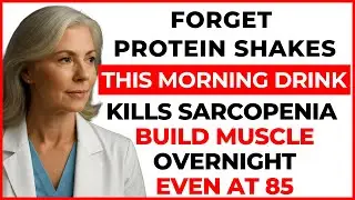 Seniors, Forget Protein Shakes! This Morning Drink Builds Muscle And Kills | Senior Health Tips