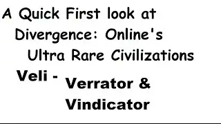 Divergence Online First Look -Veli Vindicator Footage with Commentary Review