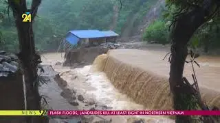 Flash Floods, Landslides Kill Eight In Northern Vietnam