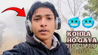 Thand ka pahla KOHRA 😱🥶🥶@MrPriyanshu86.V 