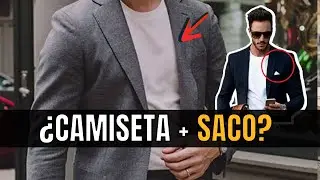 Cómo usar CAMISETA con SACO en 2022 - ¡Aquí está la CLAVE!