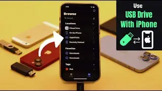 Используйте USB-флеш-накопитель для iPhone напрямую | Перенесите фотографии и видео с iPhone на U...