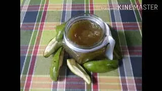Green mango Jam|Mango jelly recipe|Homemade Green mango Jam