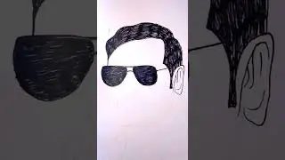 Ajay Devgan Drawing #shorts #youtubeshorts #dandasenaarts #drawing #ajaydevgan #ajaydevgn
