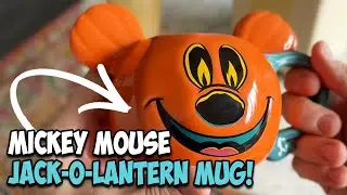 Unboxing Halloween Magic: Disney Mickey Jack-o-Lantern Mug