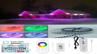 Black PCB 50FT 100FT 150FT 200FT 60LED M Waterproof WiFi LED RGB Strip