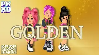 🎶 GOLDEN ✨️ ( Brilho ) HUNTR/X Versão PK XD - Guerreiras do K-POP @PKXDBrasil 