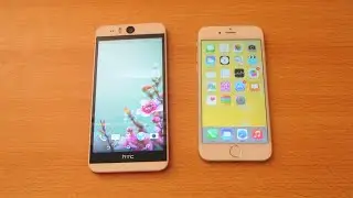 HTC Desire EYE vs iPhone 6 - Review HD