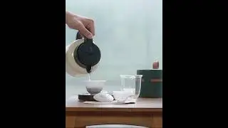 Brewing tea in nature 🍵#tea #relaxing #nature #calming #slowmotion #healthylifestyle #culture #fyp