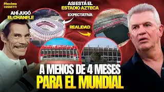 ASÍ DE MAL ESTÁ HOY EL ESTADIO AZTECA | DONDE LA PÉSIMA SELECCIÓN MEXICANA VA A INAUGURAR EL MUNDIAL