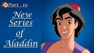 Ep-10 || Texture || Aladdin Character in blender 3.2.1