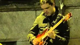 Evening Street Music at The Temple Bar, Dublin