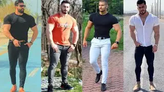 Best Muscle Fit Outfit Ideas For Muscular Men | Modern Outfits For Muscular Men | @ZHFashion