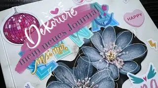 ASMR Journal Setup 💕 Dekoriere mein neues Journal mit mir ✨