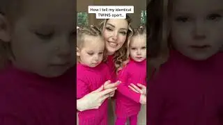 Twin mom got one of her twins nose pierced to tell them apart. For real?!
