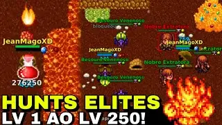 Instancias Do Lv 1 ao 250! HUNTS ELITES Para Upar Solo ou em Dupla!