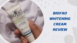Biofad whitening cream honest review 🤍