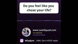 John talks about if he has chosen his life...