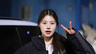 이예빈 치어리더 퇴근길 talk!