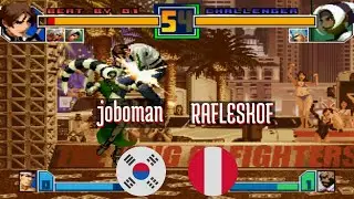 FT5 @kof2001: joboman (KR) vs RAFLESKOF (PE) [King of Fighters 2001 Fightcade] Jan 19