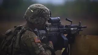 US Soldiers Firepower Demonstration  - M1A2 Abrams, M109 Paladin, M2A2 Bradley, UH-60 in the Baltics