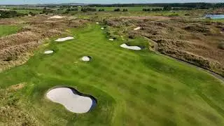 Fancourt Hotel and Country Club Estate - drone aerial video - The links Hole#14