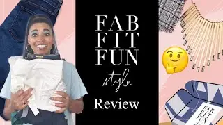 fabfitfun Style Box Review! Personal Stylist Haul!