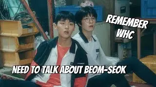 Discussing Weak Hero's Script Book & Beom-seok's Character Depth #weakheroclass1