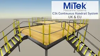 MiTek C34 Edge Protection / Handrail System (UK/EU)