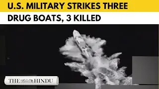 U.S. military strikes suspected drug-smuggling boats in Caribbean Sea, killing three