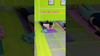 back pain solution workout #shortsfeed #backpainsupport #backpain #backpainexercise #cobrapose #yoga