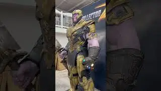 CRAZY HUGE Life Size THANOS Statue