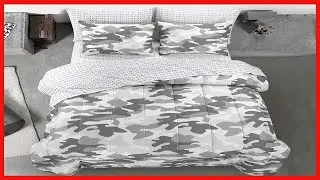 Great product -  Heritage Kids - DK687855 Camouflage Comforter Set, Twin, Grey